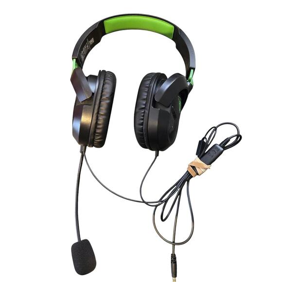 Turtle Beach Recon 50X Stereo Gaming Headset for Xbox Black/Green - Picture 1 of 7